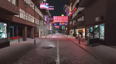 城市夜景效果图1